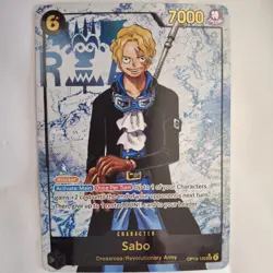 One Piece (Bandai) Sabo OP13-120 SEC Alt Art (Parallel) - Carrying On His Will - Image 1