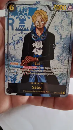 One Piece (Bandai) Sabo OP13-120 SEC Alt Art (Parallel) - Carrying On His Will - Image 2