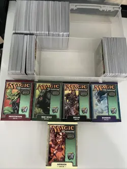 Magic The Gathering Variety Set Bulk Card Lot With C, U, R, M, Foils Mixed Lot - Image 1