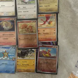 Pokemon TCG Lot (31 Cards) Johto & Kanto (Commons, Holos, Mega Charizard X Ex) - Image 5