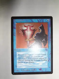 MTG MAGIC THE GATHERING CARD ORIGINAL BETA BLUE UNSUMMON INSTANT x1 STAPLE - Image 3