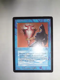 MTG MAGIC THE GATHERING CARD ORIGINAL BETA BLUE UNSUMMON INSTANT x1 STAPLE - Image 5