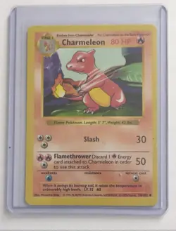 Pokemon TCG Charmeleon 24/102 Base Set Wizards 1999 English Card - Image 1