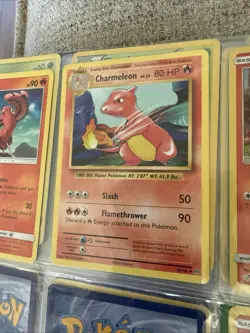 Pokemon TCG Charmeleon 24/102 Base Set Wizards 1999 English Card - Image 2