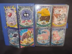 Lot 110+ Vtg Pokemon Binder w/ 1999 2000 T.V. Animation Cards Arbok Poliwrath B4 - Image 2