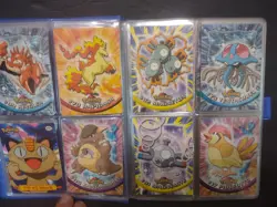 Lot 110+ Vtg Pokemon Binder w/ 1999 2000 T.V. Animation Cards Arbok Poliwrath B4 - Image 3