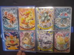 Lot 110+ Vtg Pokemon Binder w/ 1999 2000 T.V. Animation Cards Arbok Poliwrath B4 - Image 4