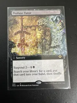 Profane Tutor (Extended Art) R Modern Horizons 2 Normal NM - Image 1
