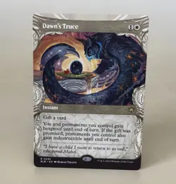 MTG Dawn's Truce (Showcase) Bloomburrow Regular NM - Image 1