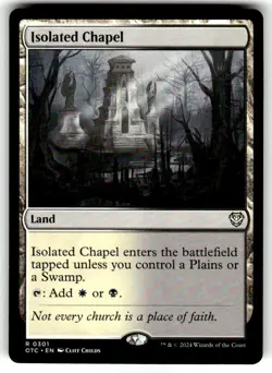 Isolated Chapel Commander: Outlaws of Thunder Junction Regular MTG - Image 1
