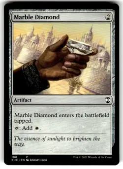 Marble Diamond Commander: Kaldheim Regular MTG - Image 1