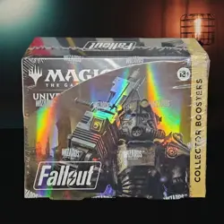 Magic The Gathering Universes Beyond Fallout Collector Booster Box Sealed - Image 1