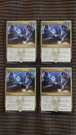 Magic: the Gathering / MtG Brokers Confluence x4 New Capenna Commander - Image 1