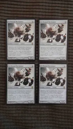 Magic: the Gathering / MtG Arcbound Reclaimer x4 Darksteel - Image 1