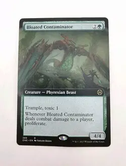 Bloated Contaminator (Extended Art) Phyrexia: All Will Be One • Regular MTG - Image 1