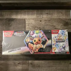 Pokemon Prismatic Evolutions Surprise Box - Booster Bundle | SAMS CLUB - Image 1