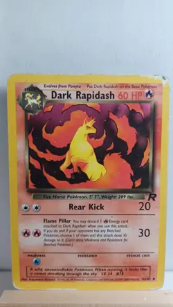 Dark Rapidash [HP] - Pokemon TCG Team Rocket 44/82 [Uncommon] - Image 1