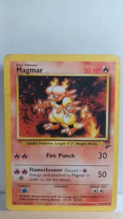 Magmar [HP] - Pokemon TCG Base Set 2 51/130 [Uncommon] - Image 1
