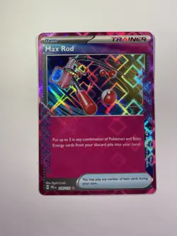 Max Rod 116/131 SV: Prismatic Evolutions - Pokemon Card - NM - Image 1