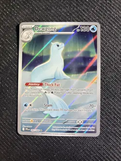 Pokemon TCG Dewgong 97/94 Illustration Rare Phantasmal Flames 2025 NM - Image 1