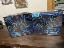 (2X) Phantasmal Flames Pokemon Center Elite Trainer Box ETB and Regular ETB - Image 1