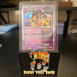 Iron Boulder 46/131 Pokemon TCG Prismatic Evolutions Holo Foil Rare PACK FRESH - Image 1