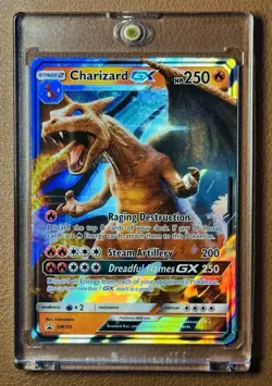 Charizard GX SM195 Holo Black Star Promo Sun & Moon Pokemon NM - Image 1