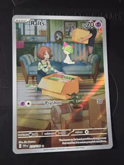 Pokemon TCG Ralts 211/198 Sv01: Scarlet & Violet Base Set Illustration Rare Holo - Image 1