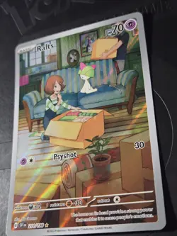 Pokemon TCG Ralts 211/198 Sv01: Scarlet & Violet Base Set Illustration Rare Holo - Image 2