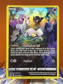 Mew GG10/GG70 - Crown Zenith - Galarian Gallery - Pokemon - NM 1306 - Image 1