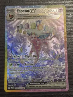 Pokemon Espeon ex Special Illustration Rare Holo 155/131 Prismatic Evolutions - Image 1