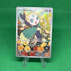 Pokemon TCG Meloetta 026 ME: Mega Evolution Promo Illustration Rare NM - Image 1