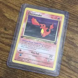 Pokemon TCG Charmander Team Rocket 1st Edition 50/82 LP - Image 3