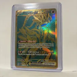 Pokemon TCG Koraidon ex Gold 245/091 Paldean Fates Hyper Rare NM Pack Fresh - Image 3