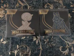 Pokemon Mega Evolution Elite Trainer Box ETB Set of 2 Factory Sealed - Image 1