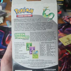 Pokemon Black And White Green Tornado Theme Deck. Serperior Diamond Holo. - Image 2