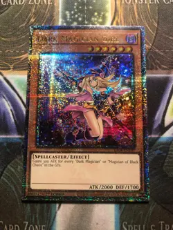 * DARK MAGICIAN GIRL * 1ST EDITION QUARTER CENTURY SECRET RARE RA04-EN107 YUGIOH - Image 1