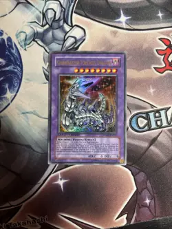 (AY) Yugioh Chimertatech Fortress Dragon JUMP-EN031 Ultra Rare Limited Ed LP - Image 1