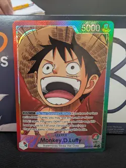 One Piece CCG Monkey D Luffy Alternative Art Leader OP13-001 - Image 1