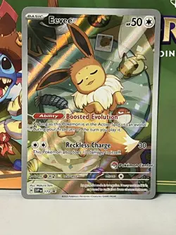 Eevee - 173 (Pokemon Center Exclusive) 173 Sv: Scarlet & Violet Promo Cards Holo - Image 1