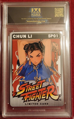 Goddess Story - Chun Li (Street Fighter) - Waifu Card (Mana Grading 10 GEM MINT) - Image 2