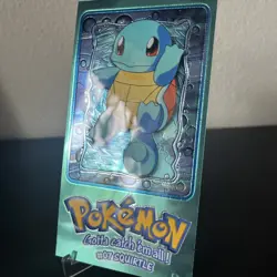 Squirtle Pokemon Topps Series 1 Oversized Holographic Card #2 of 5 - Image 2