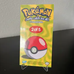 Squirtle Pokemon Topps Series 1 Oversized Holographic Card #2 of 5 - Image 4