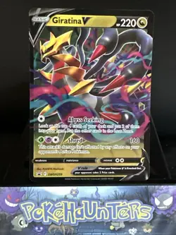 Pokemon Card Giratina V SWSH259 Black Star Promo Half Art Holo Rare NM - Image 1