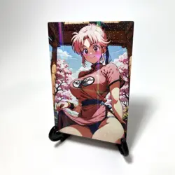 Dragon Quest Maam Sexy Hot Anime Waifu Girl Doujin Lewd Goddess Story Art Card - Image 2