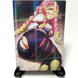 Demon Slayer Mitsuri Kanroji Sexy Anime Waifu Girl Doujin Goddess Story Art Card - Image 1