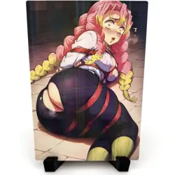 Demon Slayer Mitsuri Kanroji Sexy Anime Waifu Girl Doujin Goddess Story Art Card - Image 3