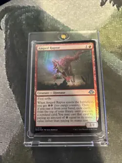 MTG Amped Raptor (Foil) Modern Horizons 3 (MH3) #114 Magic the Gathering - Image 4