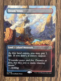 Steam Vents (Borderless) Lorwyn Eclipsed Regular - Image 1