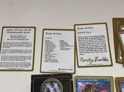 MTG Magic Gathering 1998 Seattle World Championships Randy Buehler Draw/Go Deck - Image 4